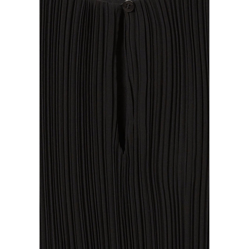 Robe Courte Plissée Manches Longues