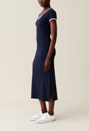 Vestido de Punto - Talalauni - Azul Marino