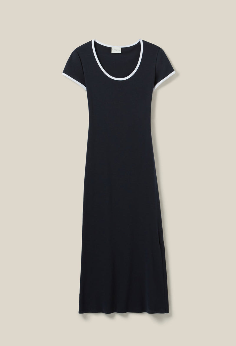 Vestido de Punto - Talalauni - Azul Marino
