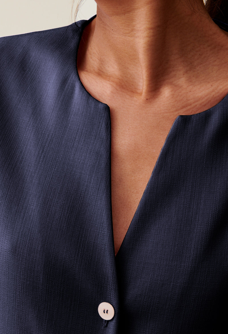 Claudie Pierlot - Robe C&T - Risla - Marine