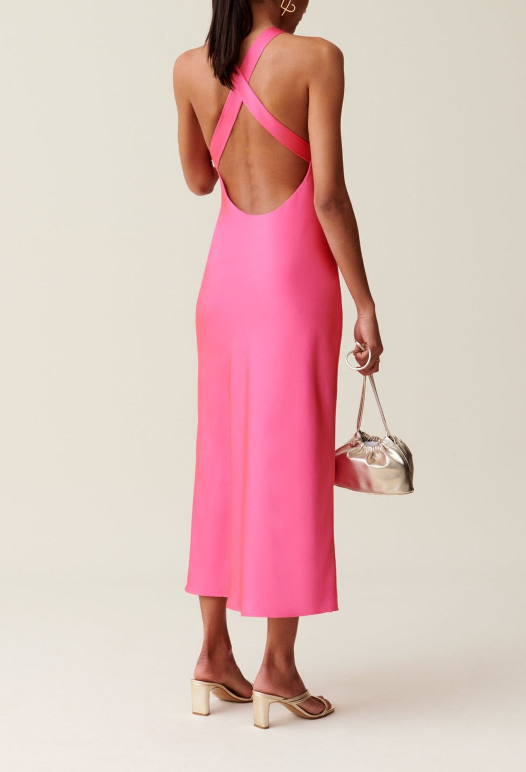 Claudie Pierlot - Robe C&T - Rency Bis - Bubble Gum