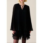 Claudie Pierlot - Robe Courte Noire Volantée