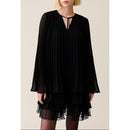 Claudie Pierlot - Robe Courte Noire Volantée