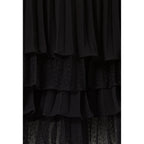Claudie Pierlot - Robe Courte Noire Volantée