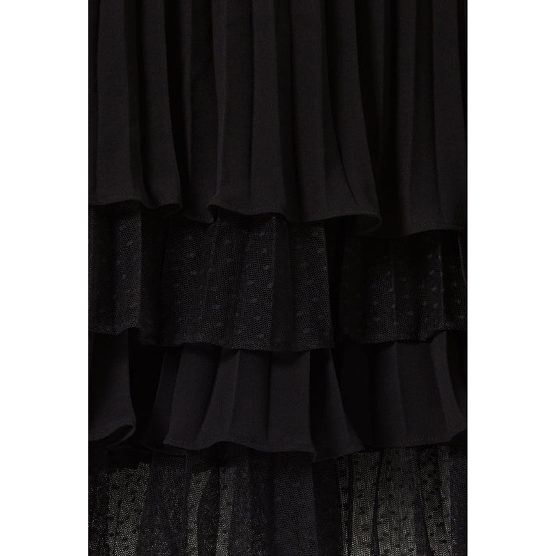 Claudie Pierlot - Robe Courte Noire Volantée