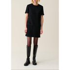 Short Black Tweed Dress