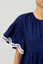 Vestido Rosemarie Indigo