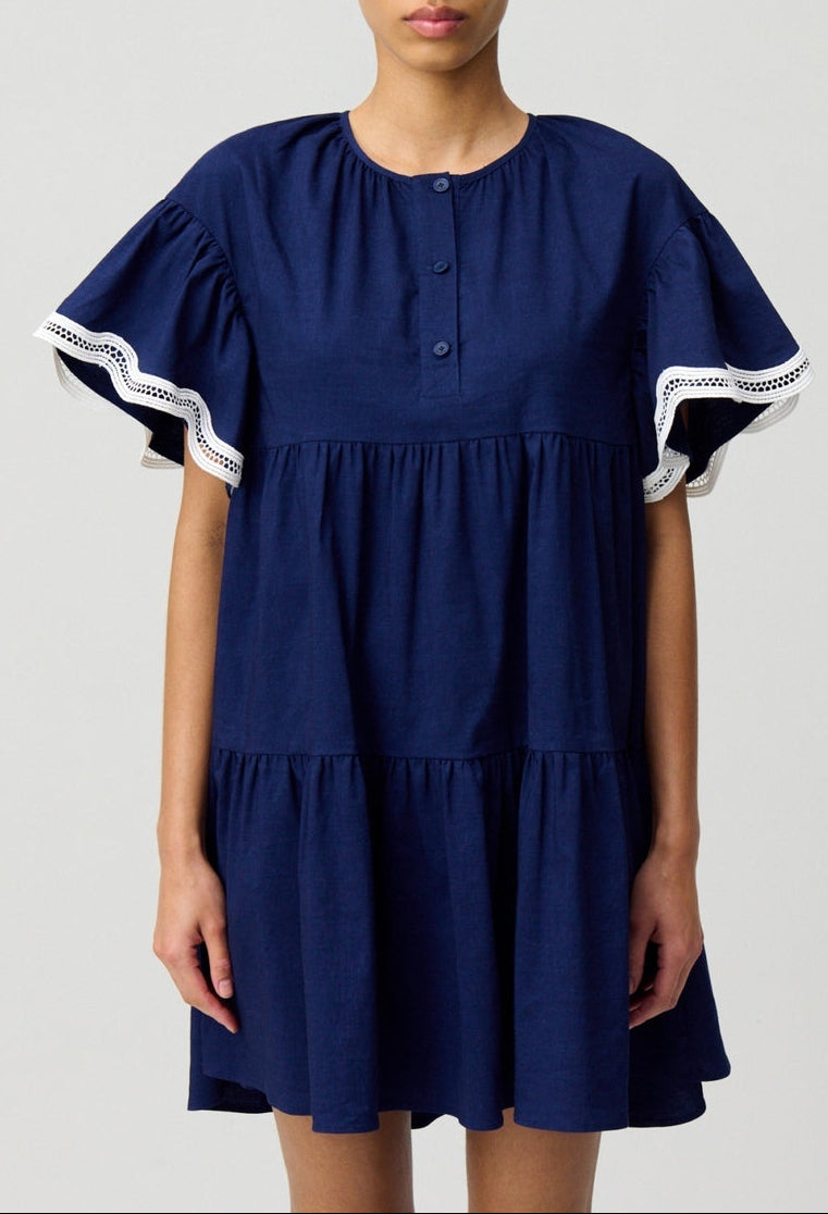 Vestido Rosemarie Indigo
