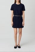 Vestido Raulierayee Azul Marino