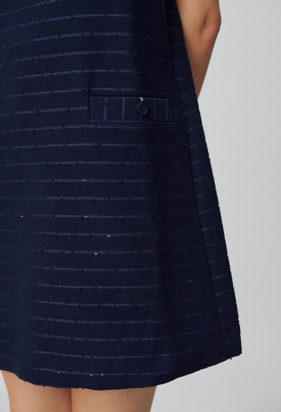 Vestido Raulierayee Azul Marino