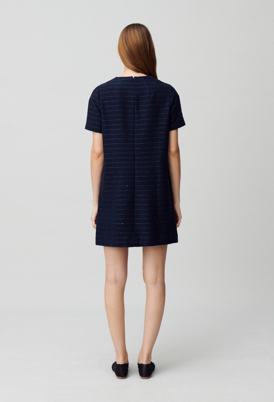 Vestido Raulierayee Azul Marino