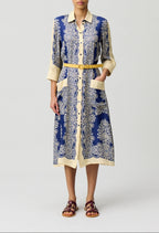 Robe Ravinbandana Print Fonce
