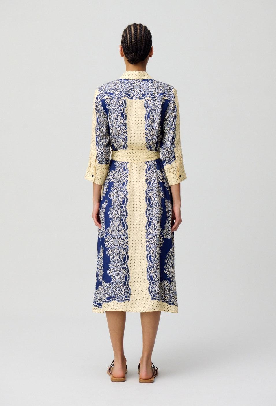 Robe Ravinbandana Print Fonce
