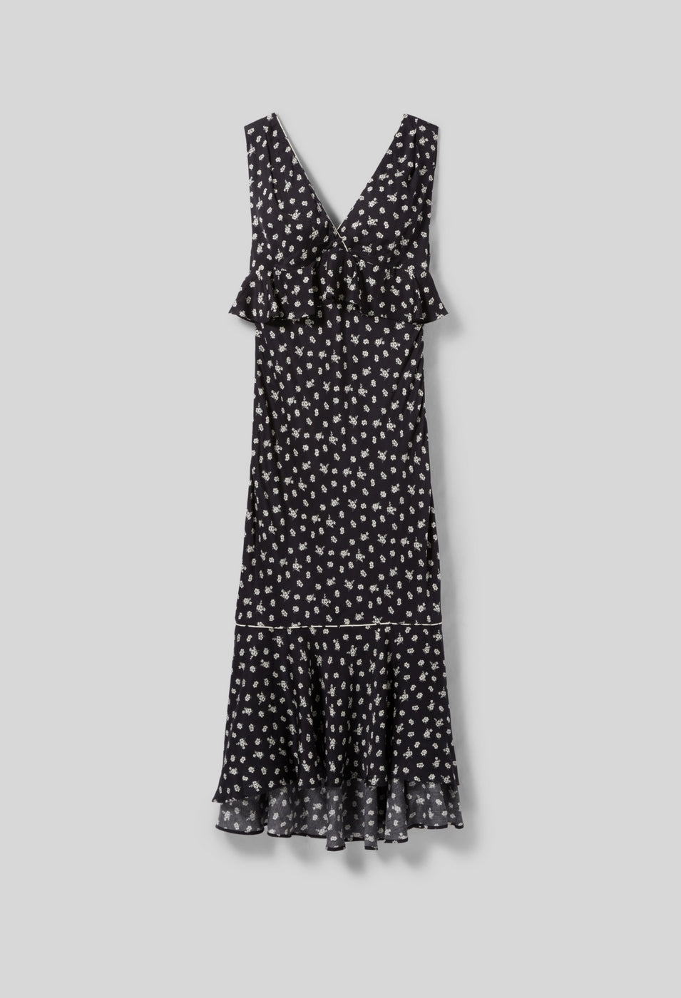 Robe Rusminpetitesfleurs Print Fonce