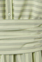 Robe Rounourayuresvertes Bicolore