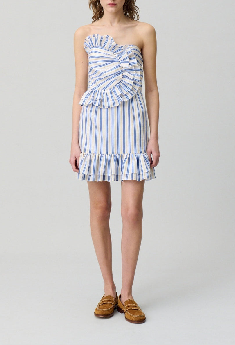 Robe Ritournellerayee Multico