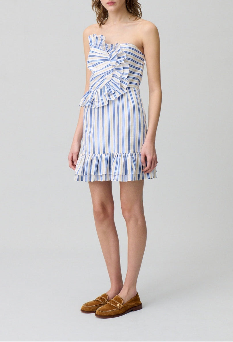 Robe Ritournellerayee Multico