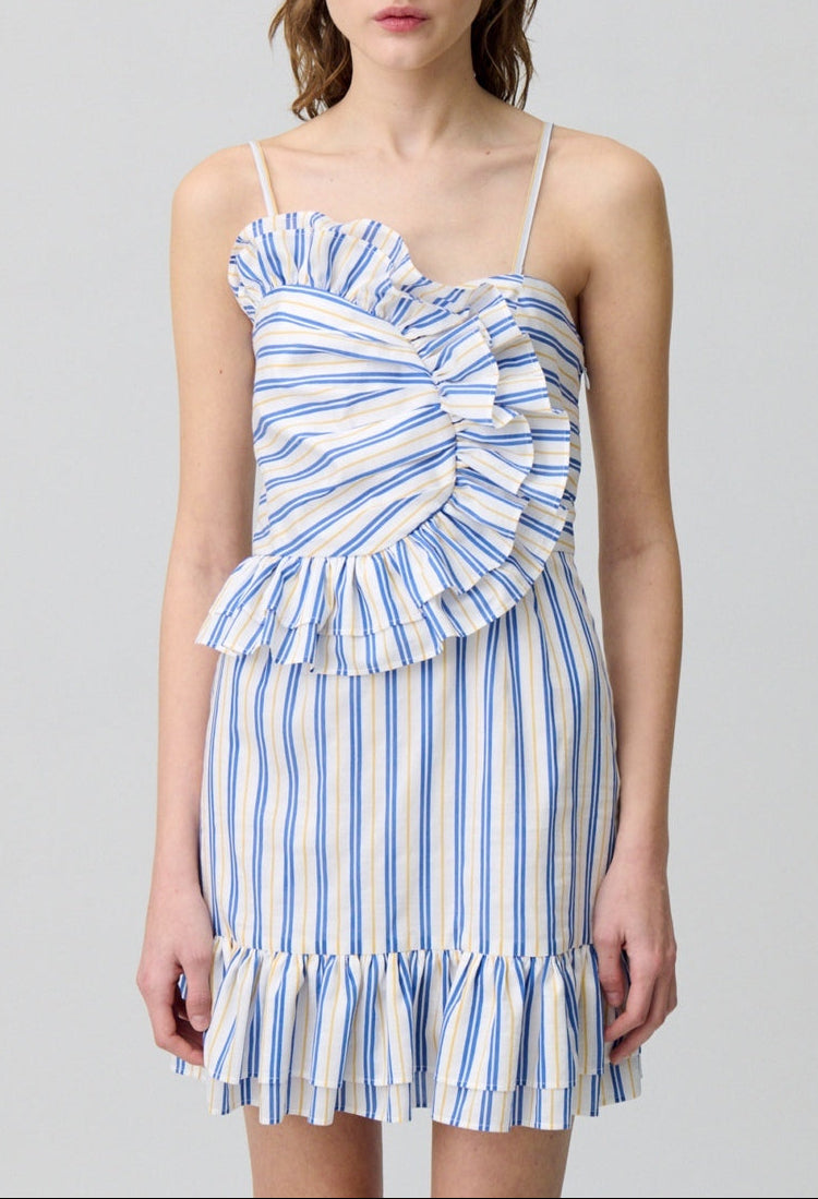 Robe Ritournellerayee Multico