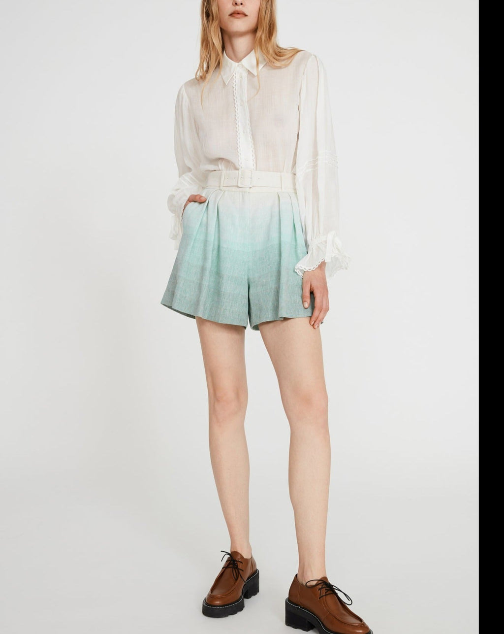 Claudie Pierlot - Short - Edamame - Bicolore