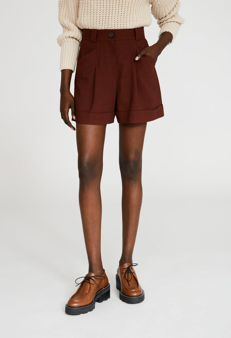 Claudie Pierlot - Short Eryne - Marqueterie