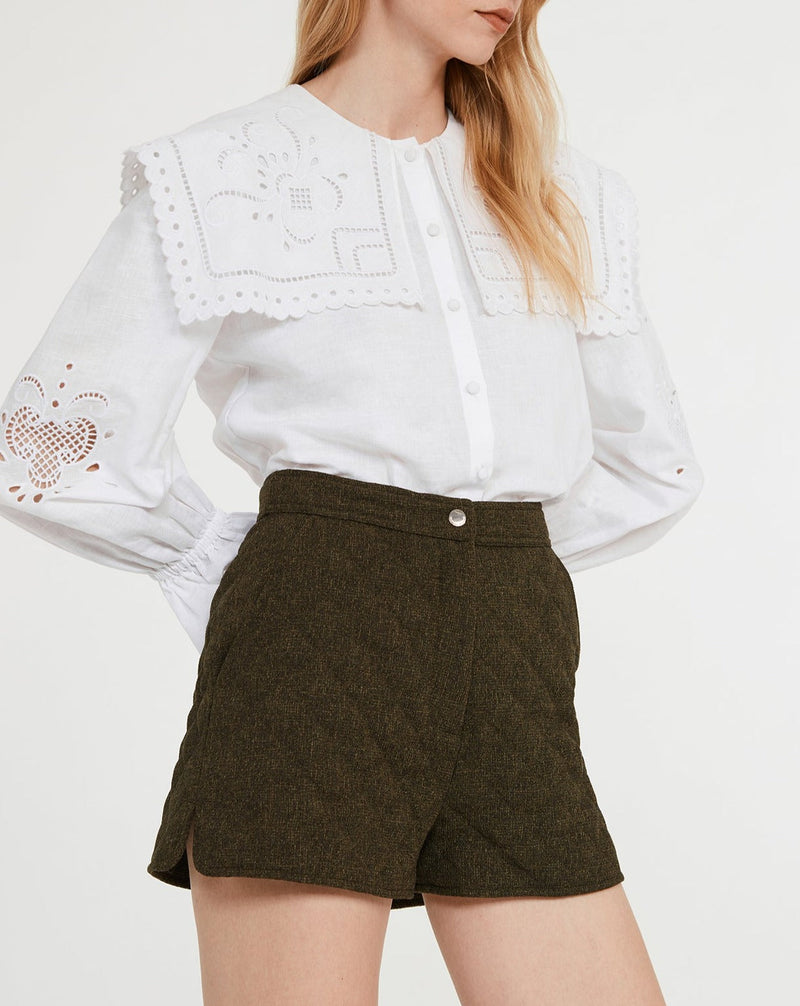 Pantalones cortos - Emma - Caqui