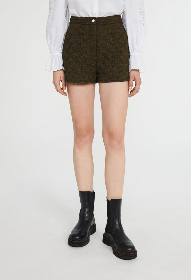 Pantalones cortos - Emma - Caqui