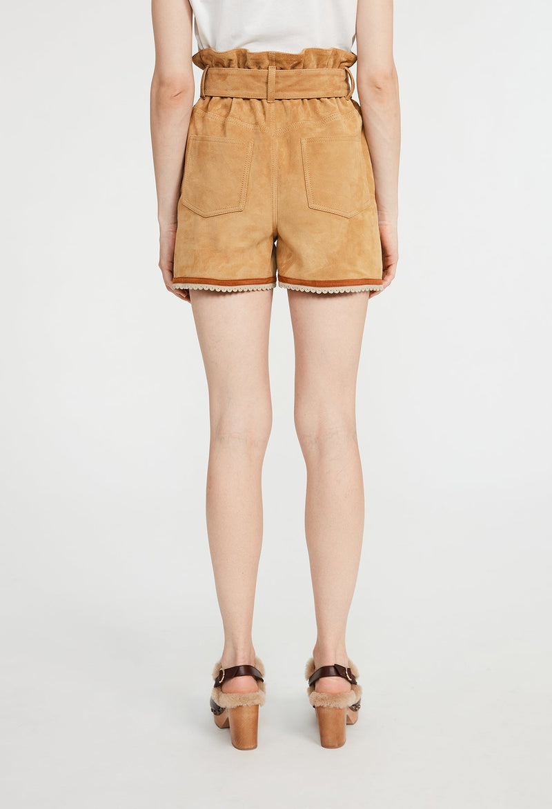 Claudie Pierlot - Pantalones cortos - Alcaravea - Miel