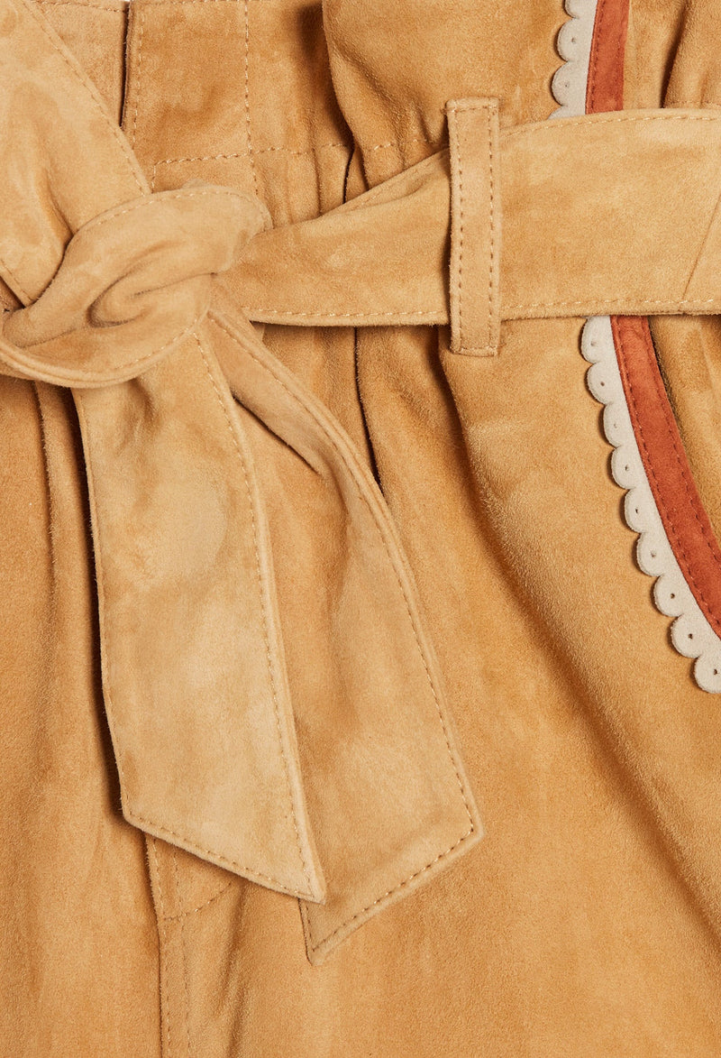 Claudie Pierlot - Pantalones cortos - Alcaravea - Miel