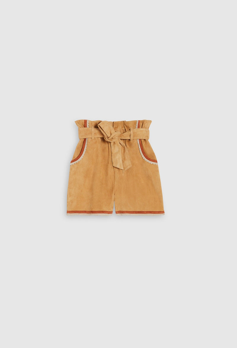 Claudie Pierlot - Pantalones cortos - Alcaravea - Miel