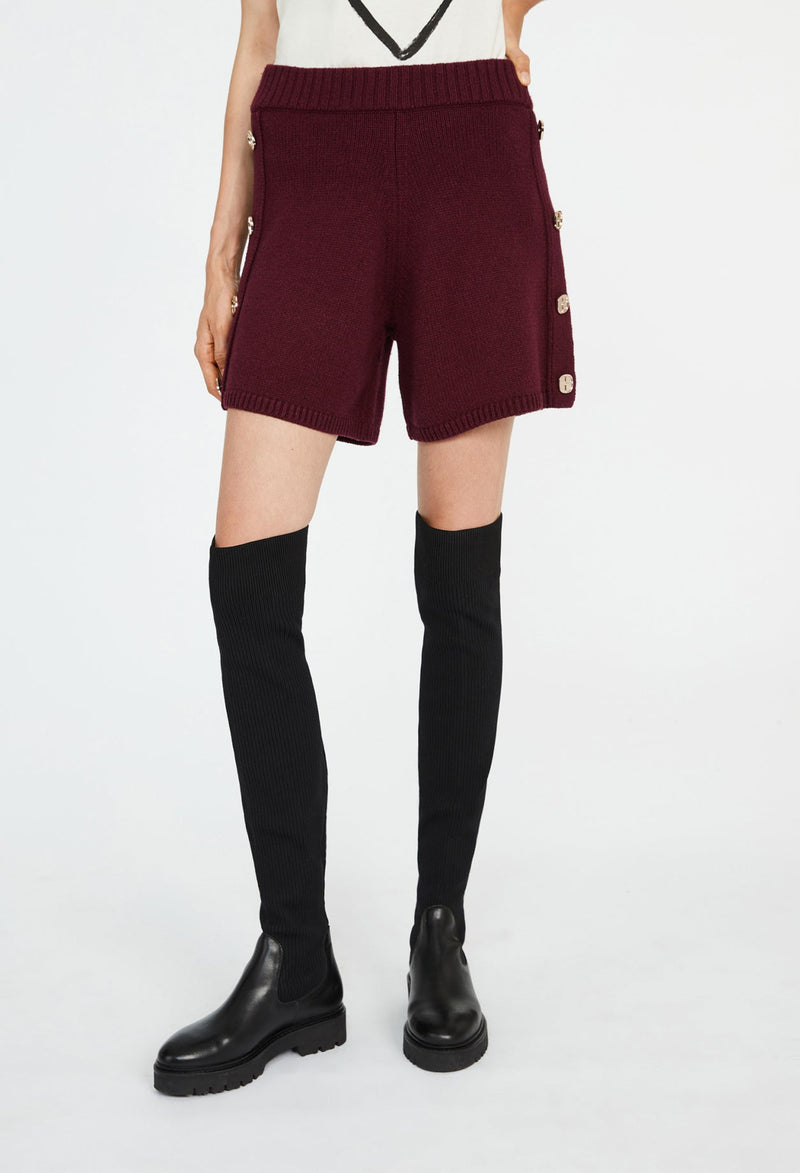 Claudie Pierlot - Shorts - Merle - Burdeos