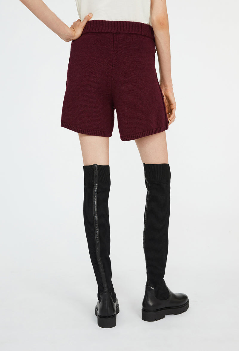 Claudie Pierlot - Short Merle - Bordeaux