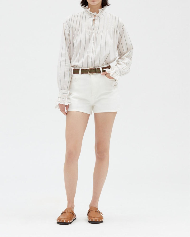 Claudie Pierlot - Short - Earth - Ecru