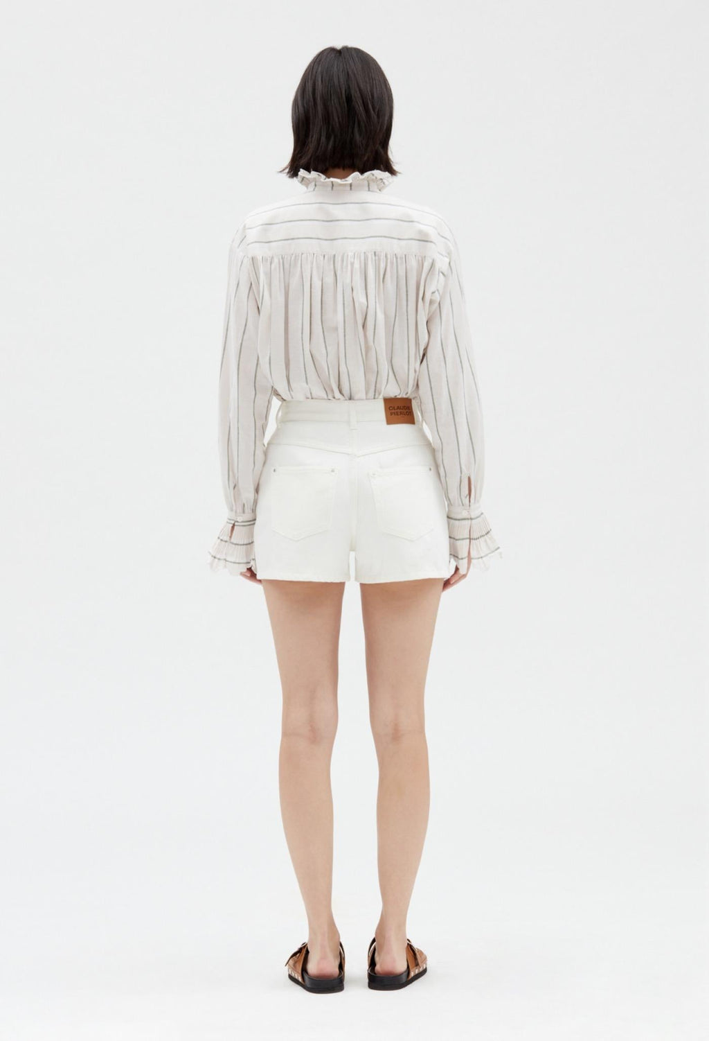 Claudie Pierlot - Shorts - Earth - Ecru