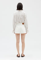 Claudie Pierlot - Shorts - Earth - Ecru