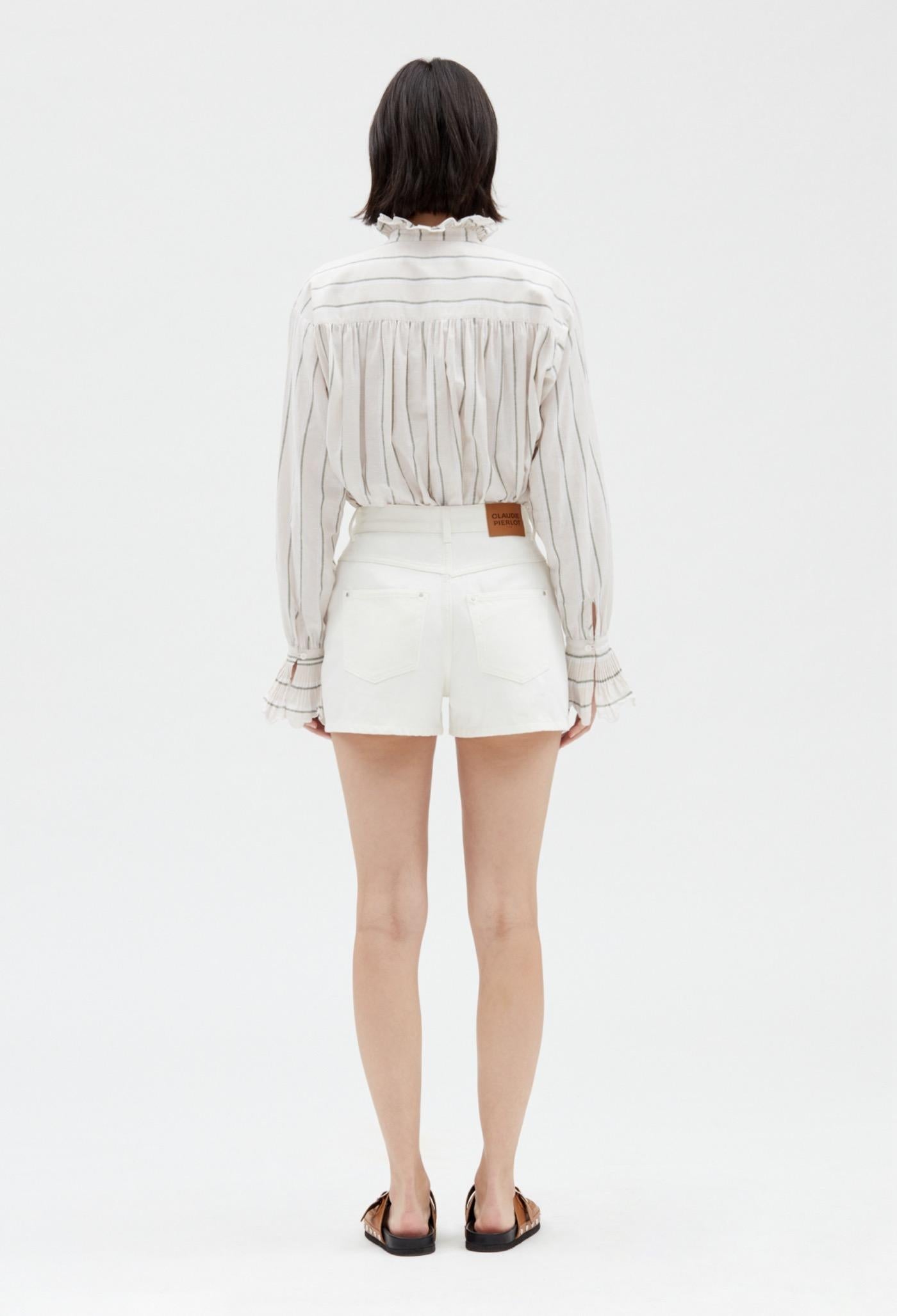 Claudie Pierlot - Shorts - Earth - Ecru