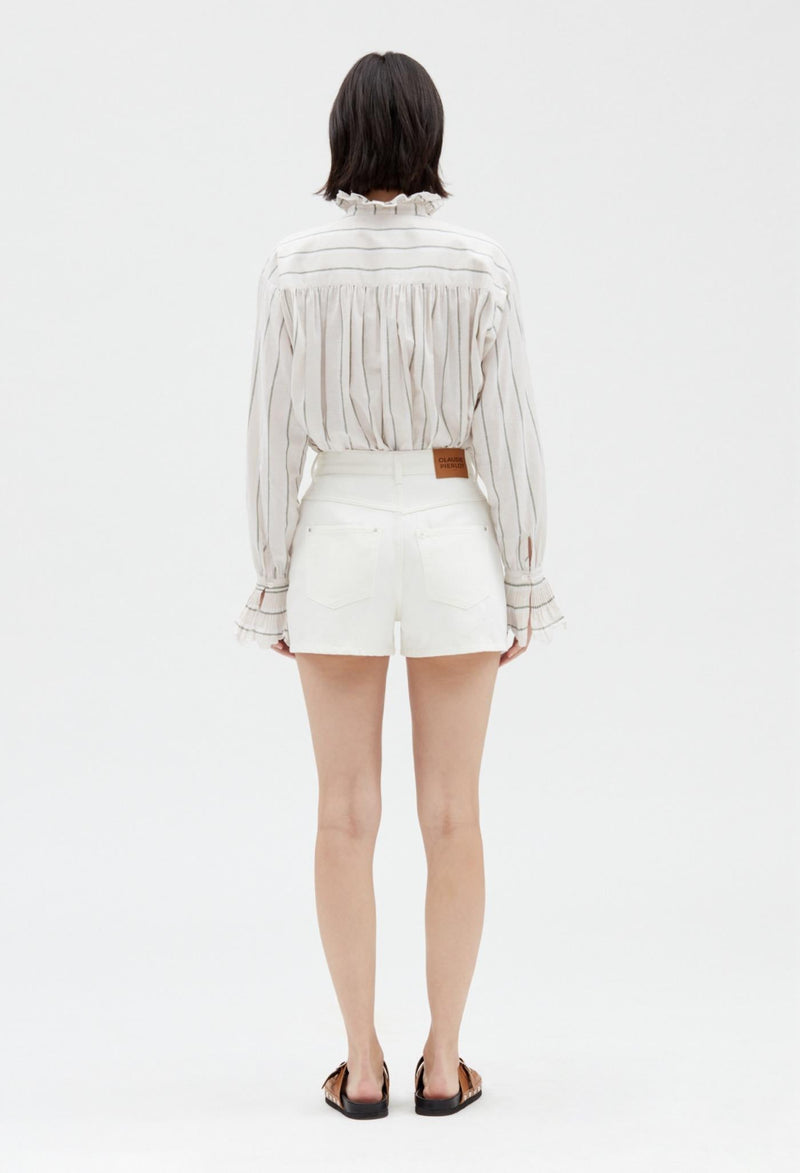Claudie Pierlot - Short - Earth - Ecru