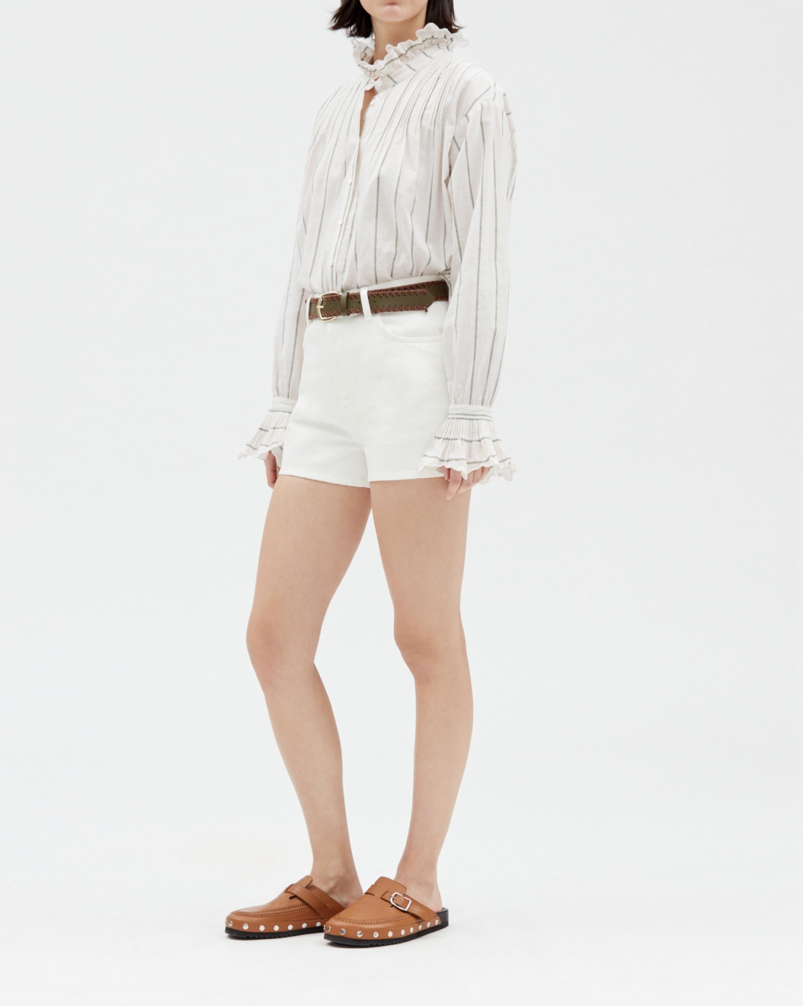 Claudie Pierlot - Shorts - Earth - Ecru