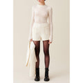 Claudie Pierlot - Short En Tweed Marfil