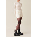 Claudie Pierlot - Short En Tweed Marfil