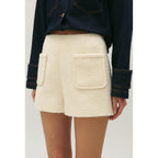 Short En Tweed Ivoire