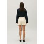 Claudie Pierlot - Short En Tweed Marfil
