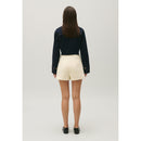 Short En Tweed Ivoire