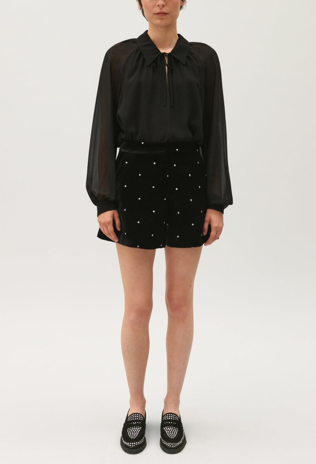Claudie Pierlot - Short - Edgard - Negro