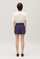 Shorts - Edencheck - Indigo
