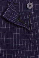 Shorts - Edencheck - Indigo