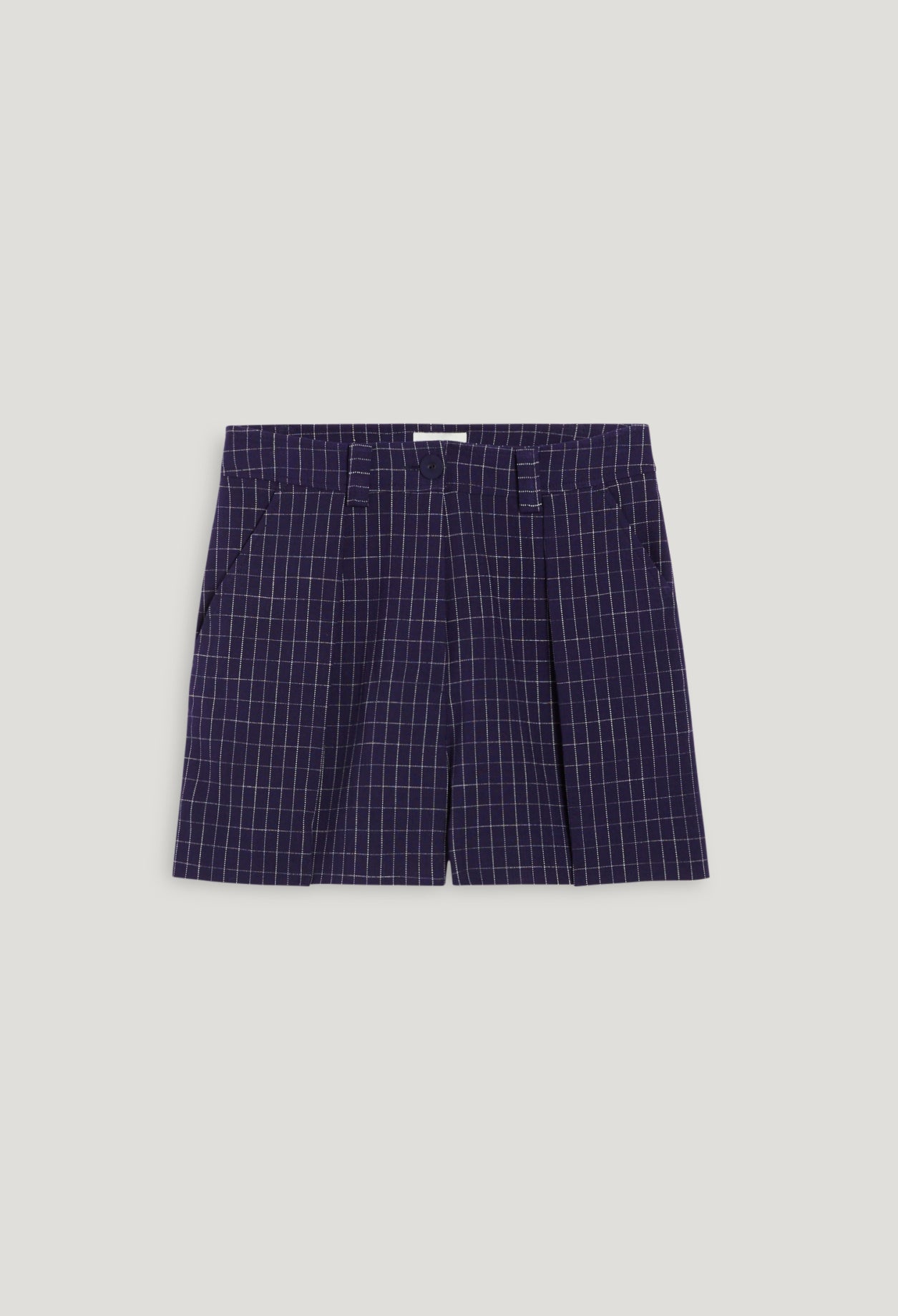 Claudie Pierlot - Short - Edencheck - Indigo