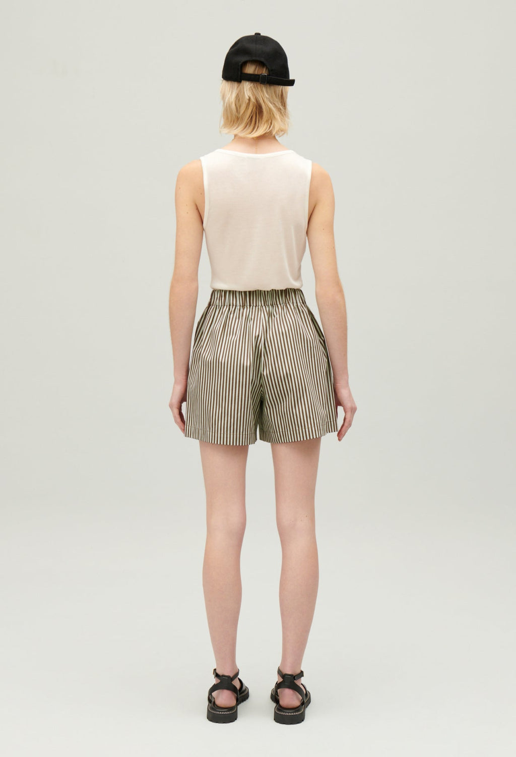 Claudie Pierlot - Short - Envy Rayas Verde - Verde