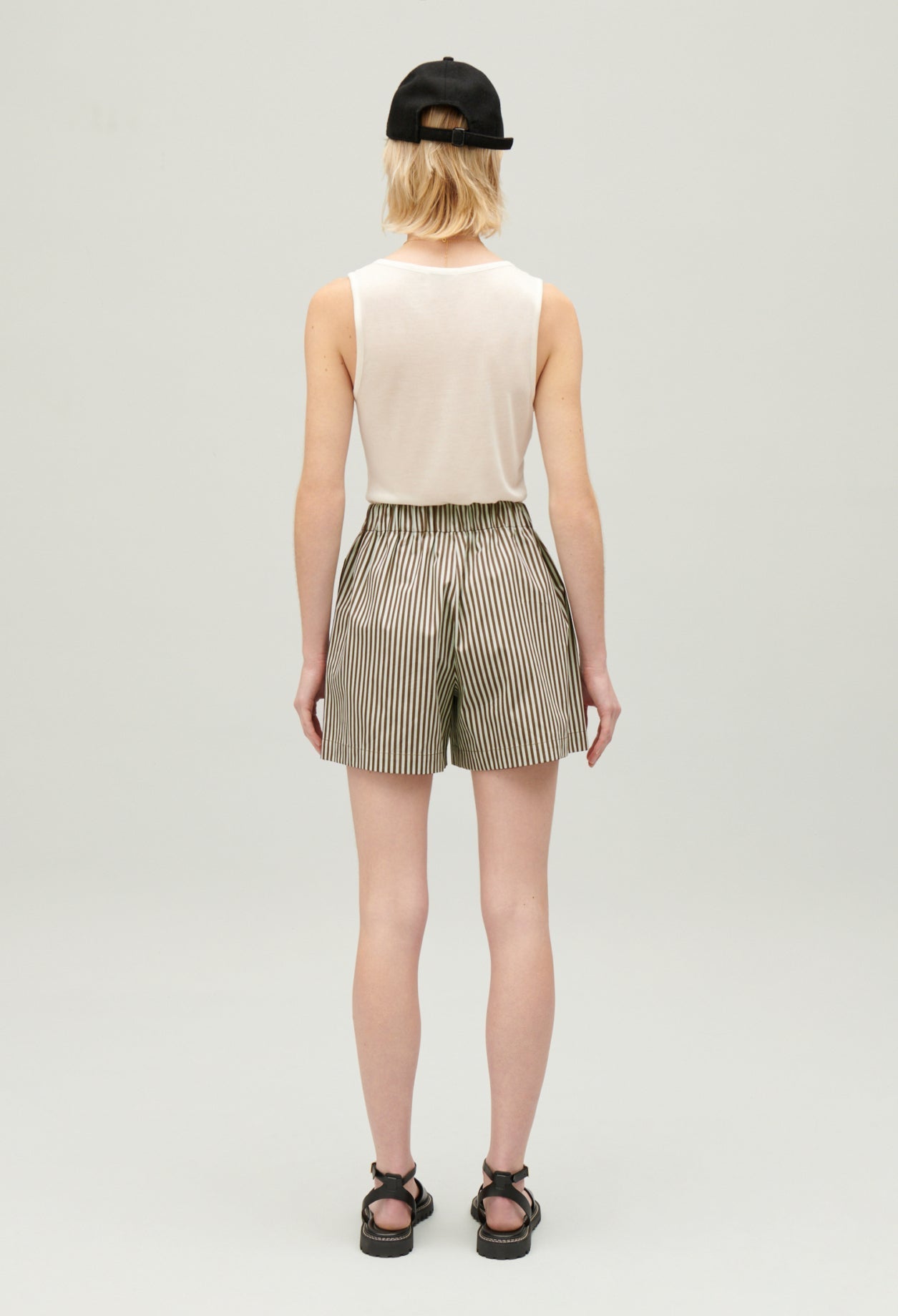 Claudie Pierlot - Short - Envy Rayas Verde - Verde