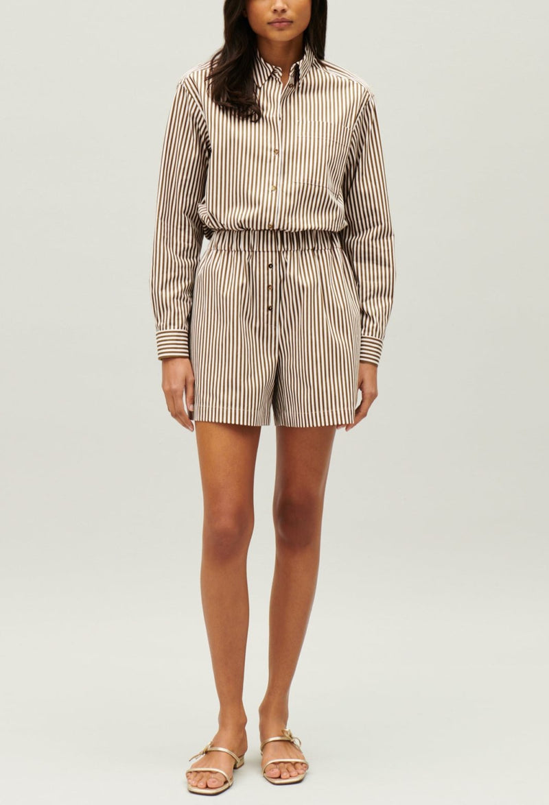 Short - Envy Rayures Bronze - Bronze