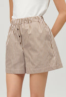Short - Envy Rayures Bronze - Bronze